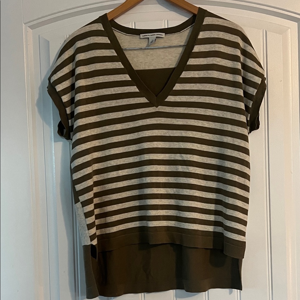 Cotton by Cashmere Boxy Sweater Large